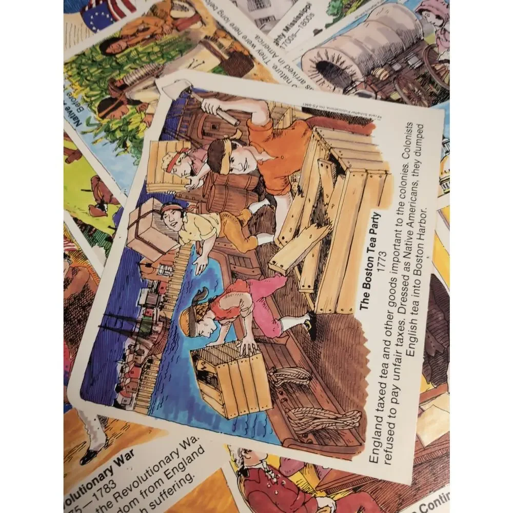 Vintage 20+ Frank Schaffer Bulletin Board Lot Historical Events